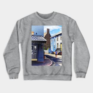 Annapolis MD - Strolling Along Pinkney Street Crewneck Sweatshirt